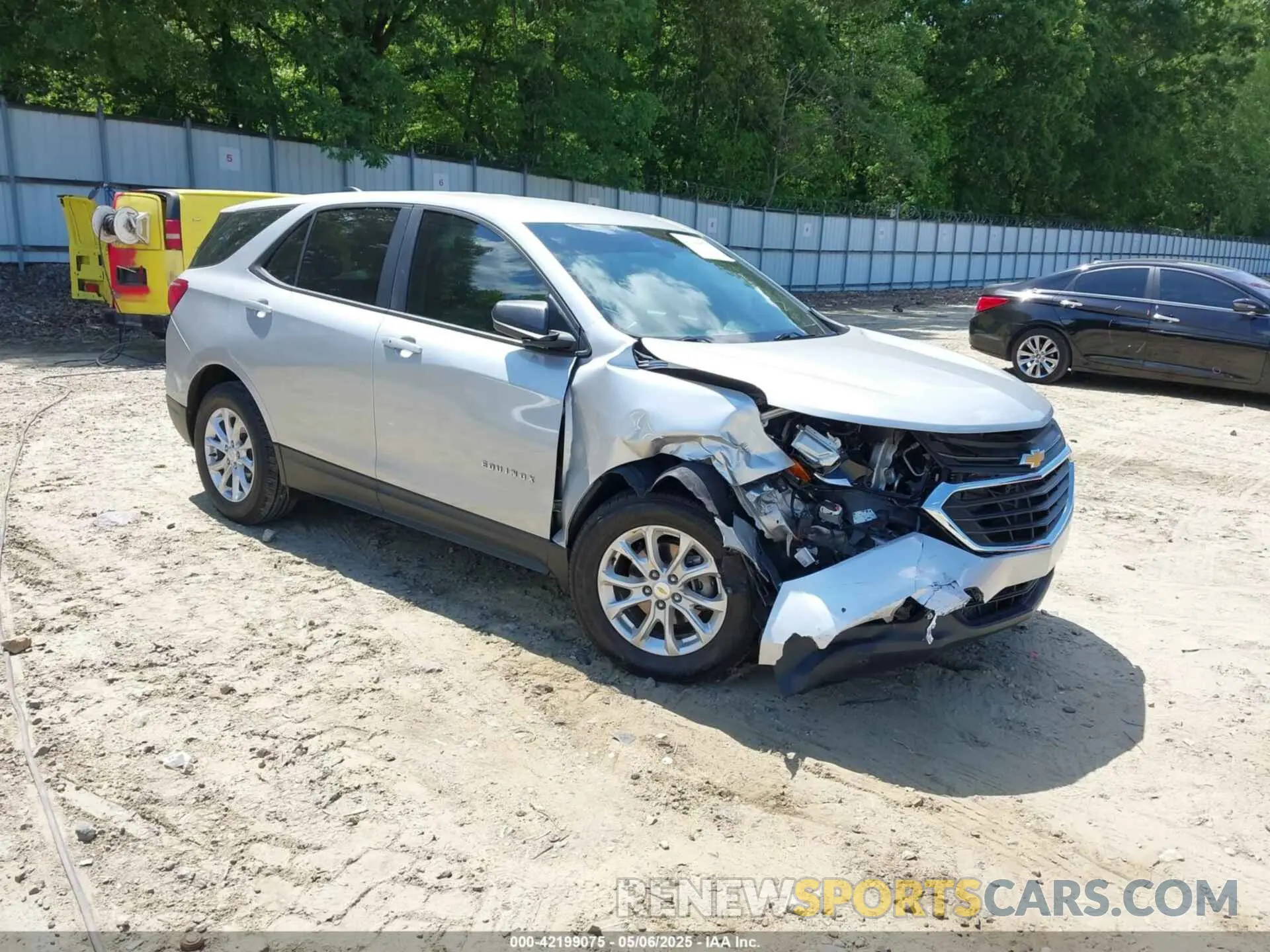 1 fotografías del automóvil dañado 2GNAXHEV3L6173341 CHEVROLET EQUINOX 2020