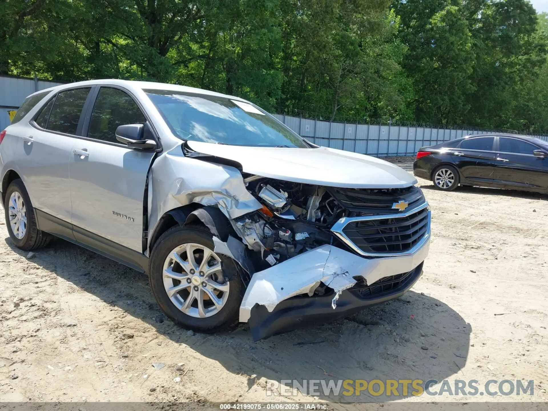 6 fotografías del automóvil dañado 2GNAXHEV3L6173341 CHEVROLET EQUINOX 2020