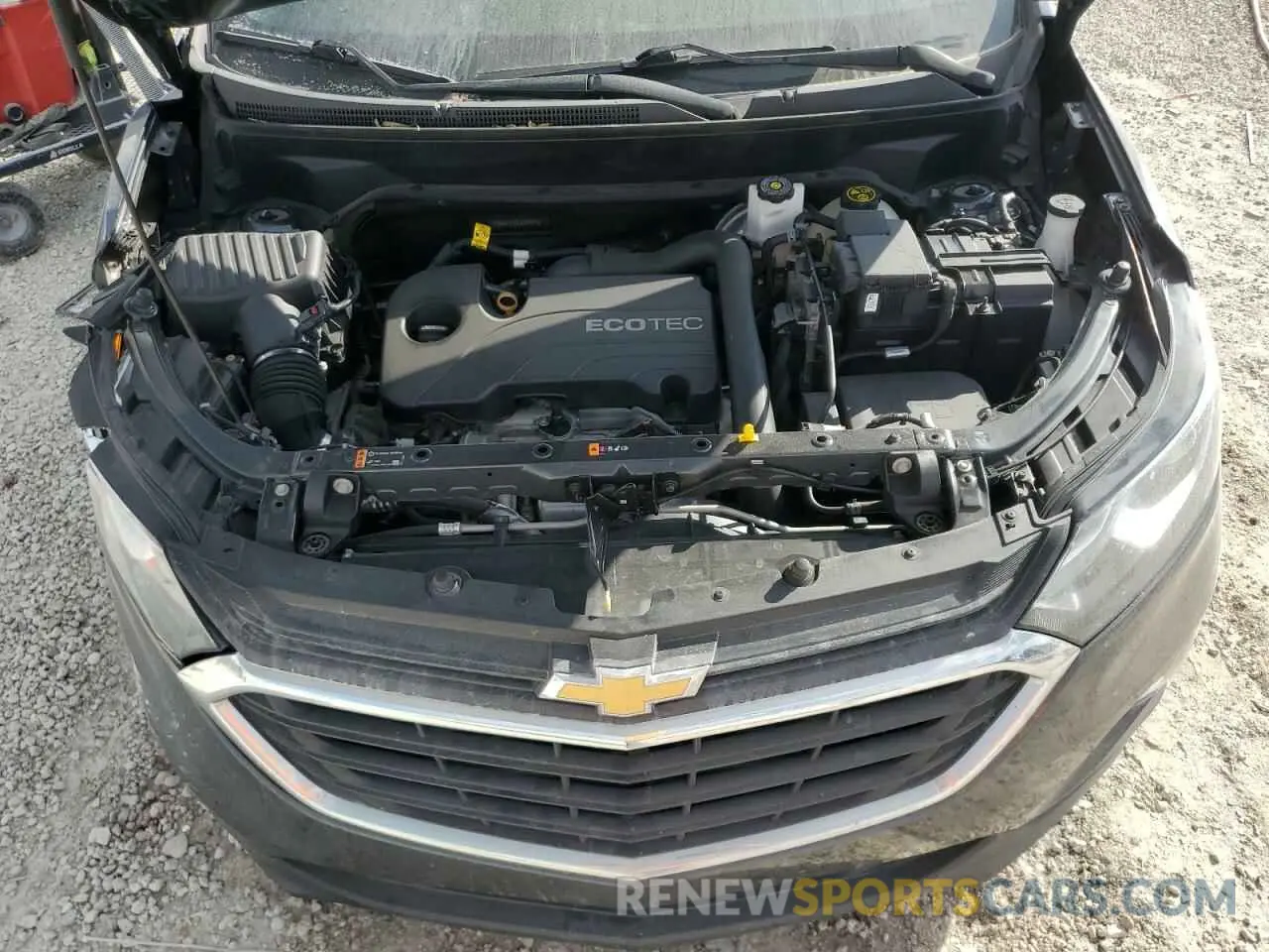 12 fotografías del automóvil dañado 2GNAXHEV3L6204071 CHEVROLET EQUINOX 2020