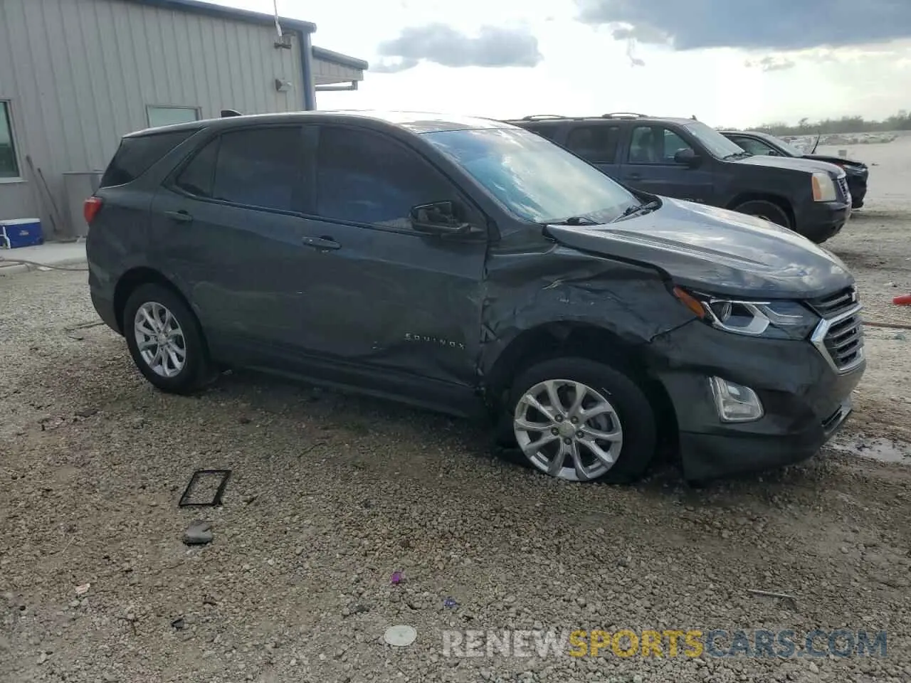 4 fotografías del automóvil dañado 2GNAXHEV3L6204071 CHEVROLET EQUINOX 2020
