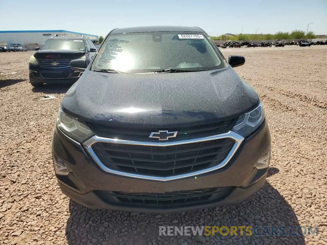 5 fotografías del automóvil dañado 2GNAXHEV3L6228631 CHEVROLET EQUINOX 2020