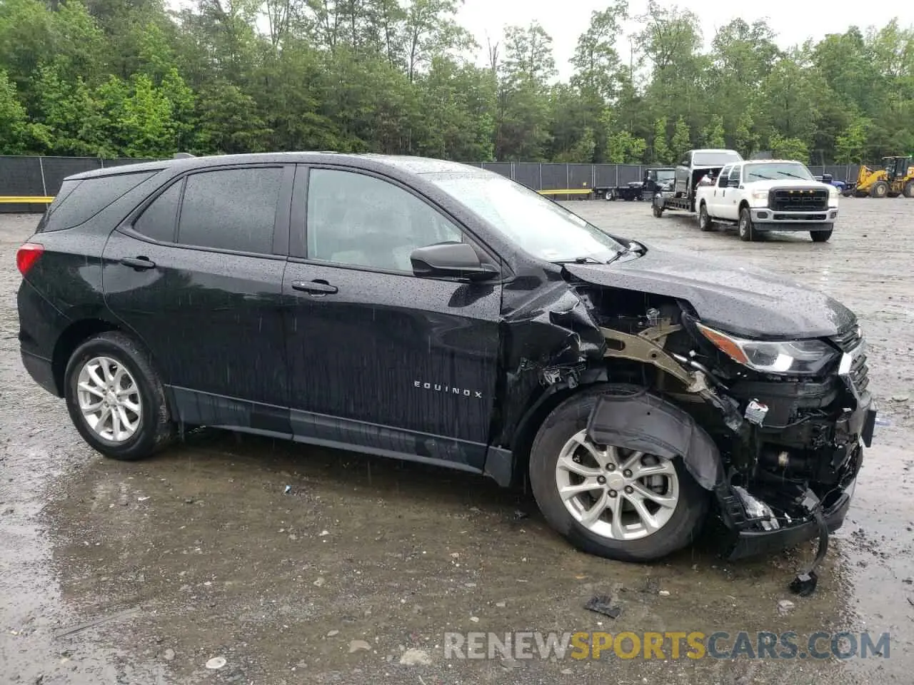 4 fotografías del automóvil dañado 2GNAXHEV3L6268031 CHEVROLET EQUINOX 2020