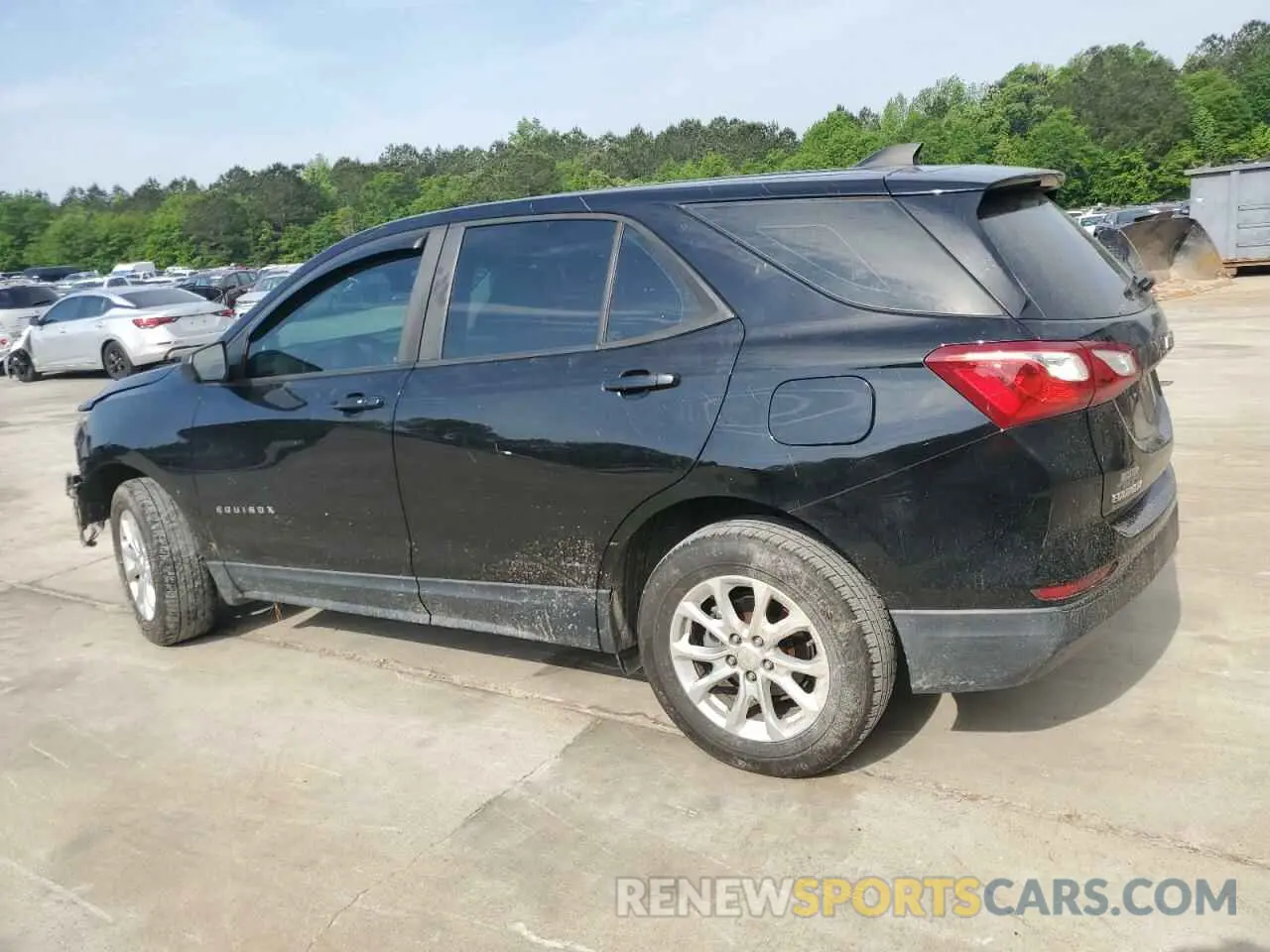 2 fotografías del automóvil dañado 2GNAXHEV4L6217198 CHEVROLET EQUINOX 2020