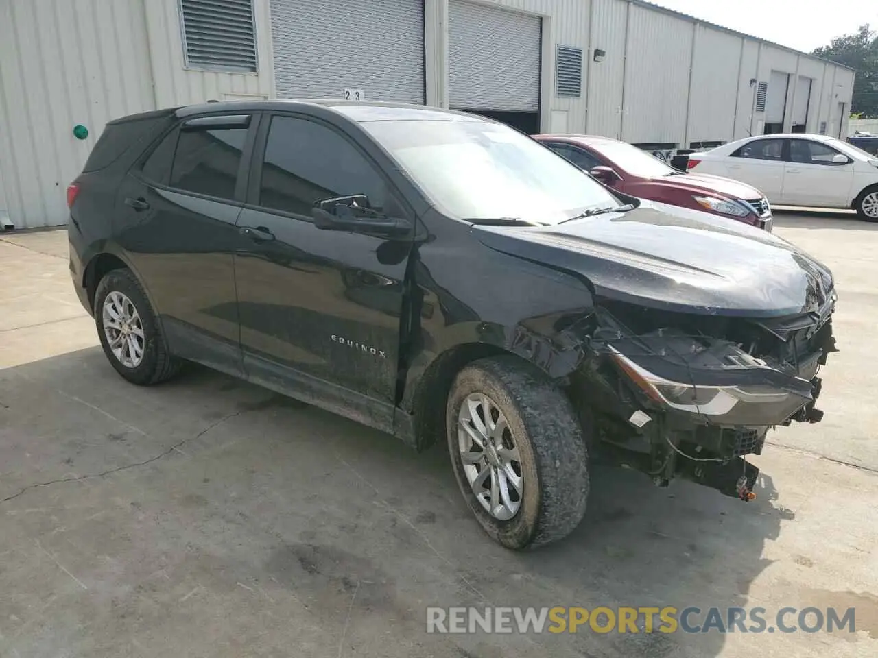 4 fotografías del automóvil dañado 2GNAXHEV4L6217198 CHEVROLET EQUINOX 2020