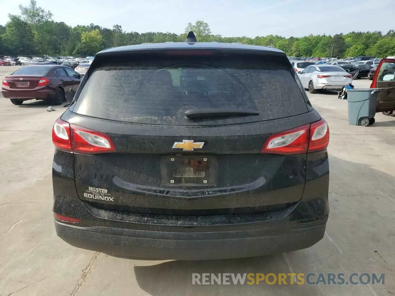 6 fotografías del automóvil dañado 2GNAXHEV4L6217198 CHEVROLET EQUINOX 2020