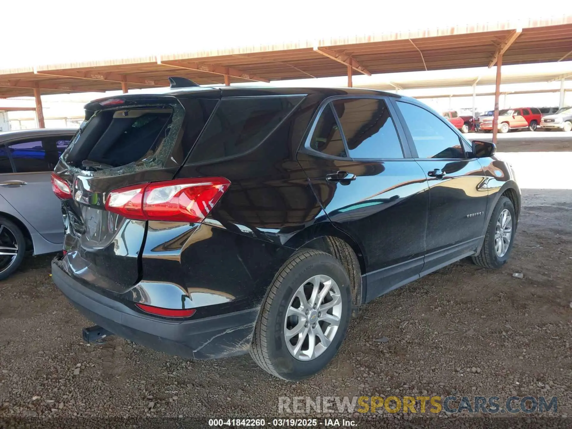 4 fotografías del automóvil dañado 2GNAXHEV4L6251819 CHEVROLET EQUINOX 2020