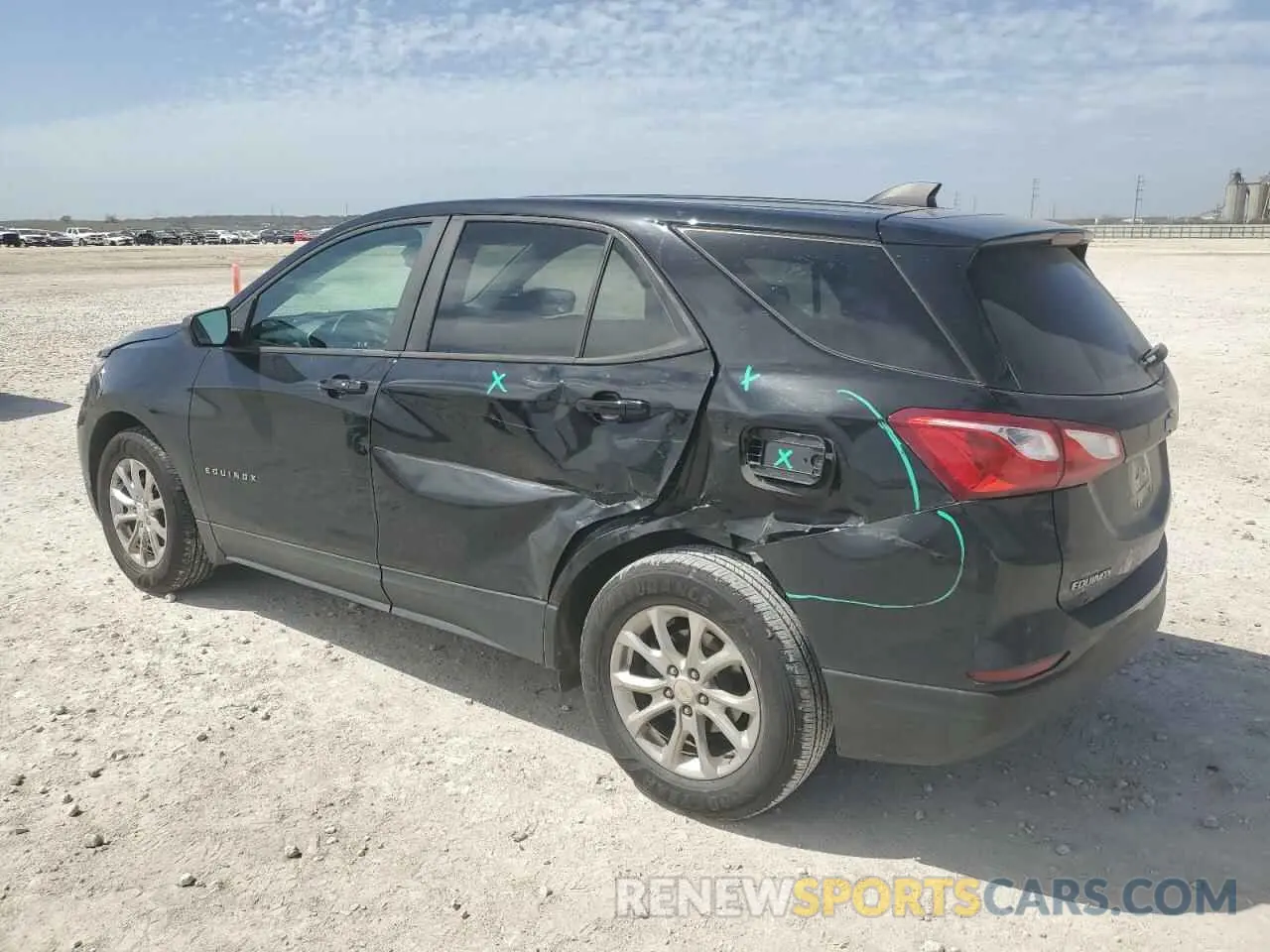 2 fotografías del automóvil dañado 2GNAXHEV5L6249707 CHEVROLET EQUINOX 2020