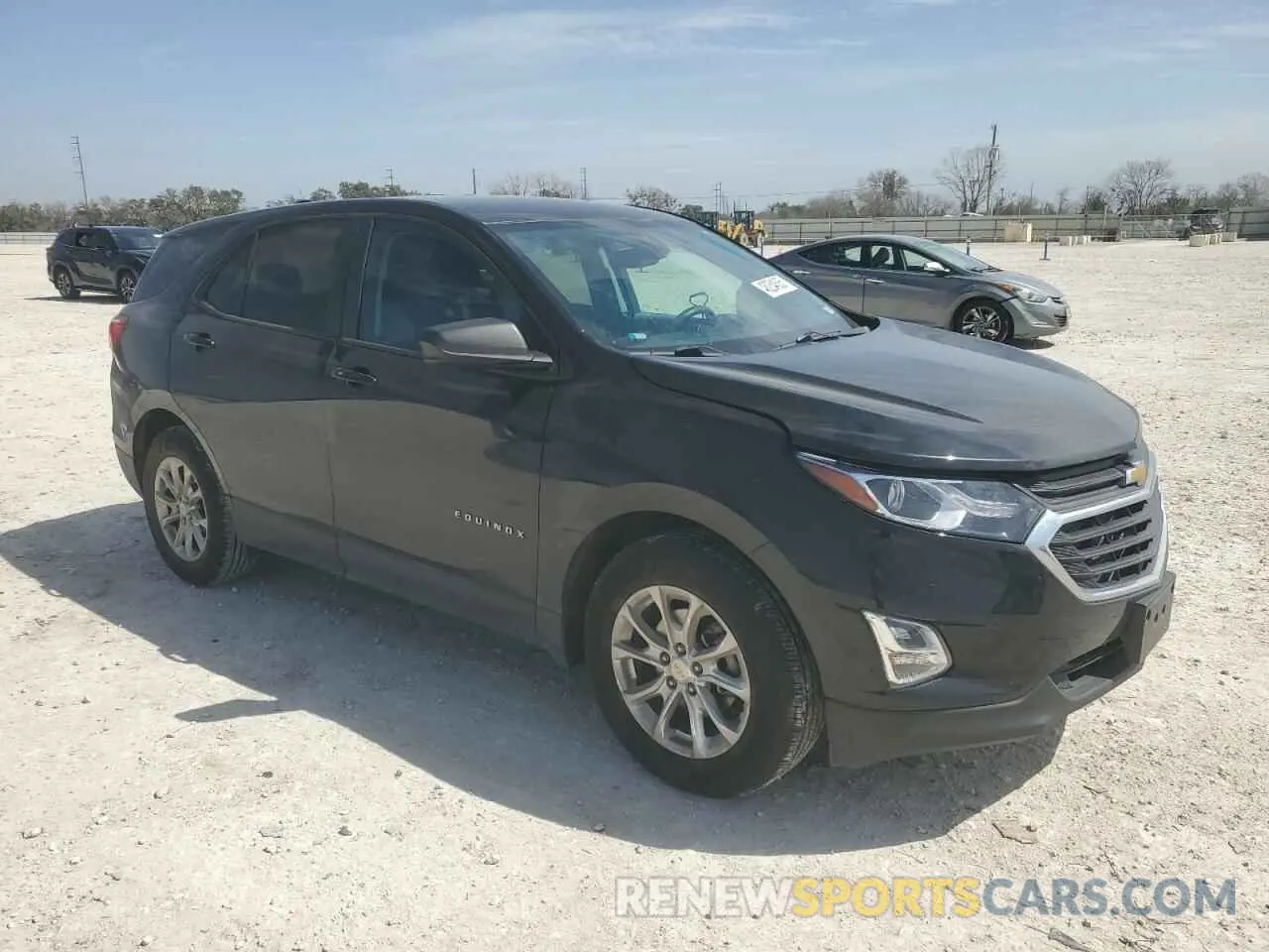 4 fotografías del automóvil dañado 2GNAXHEV5L6249707 CHEVROLET EQUINOX 2020