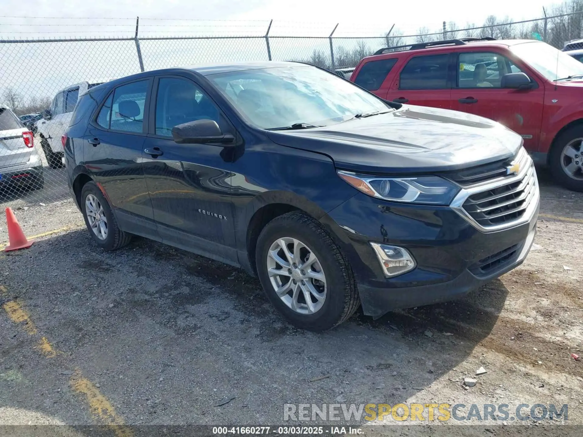 1 fotografías del automóvil dañado 2GNAXHEV5L6285042 CHEVROLET EQUINOX 2020