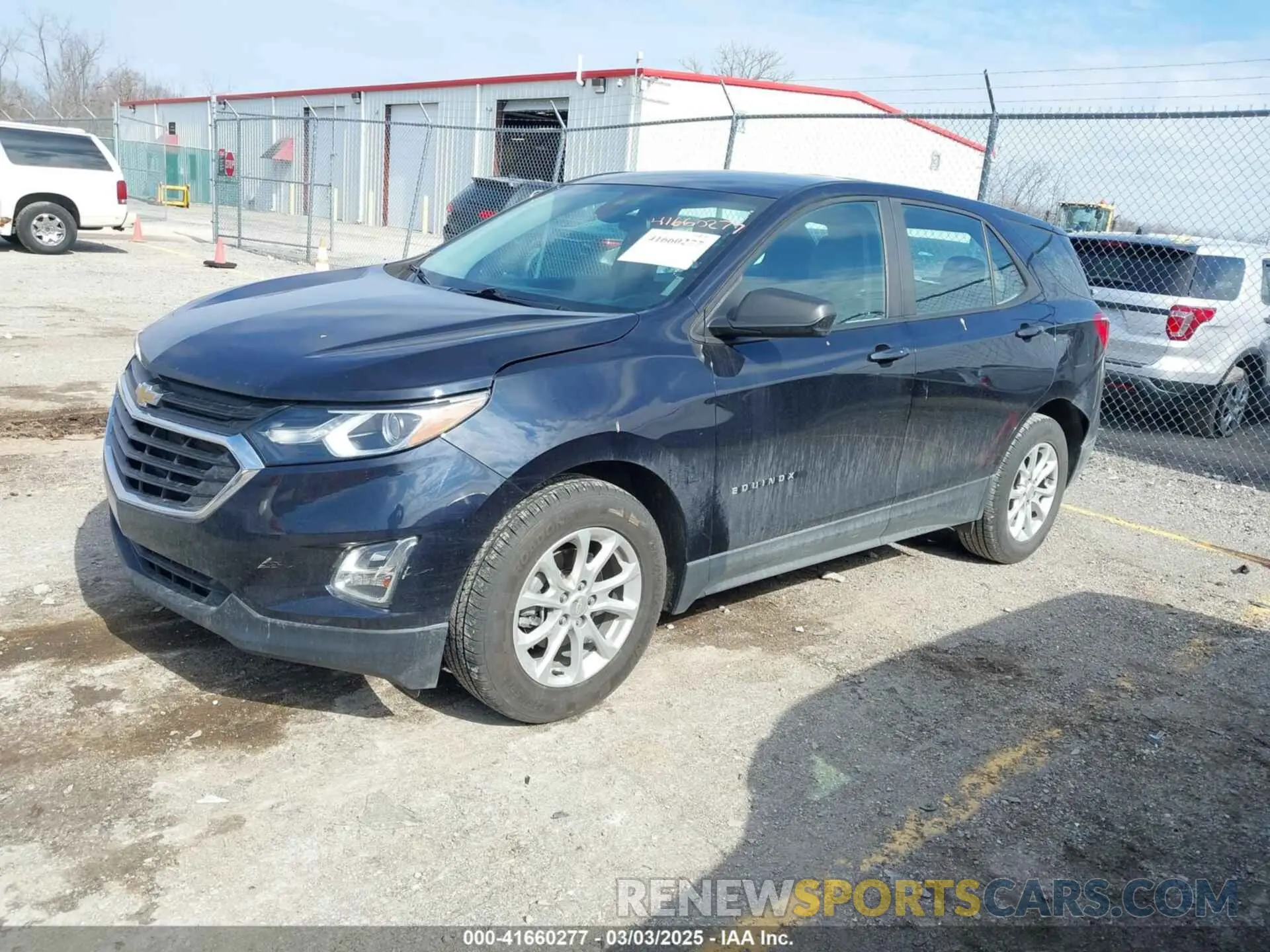 2 fotografías del automóvil dañado 2GNAXHEV5L6285042 CHEVROLET EQUINOX 2020