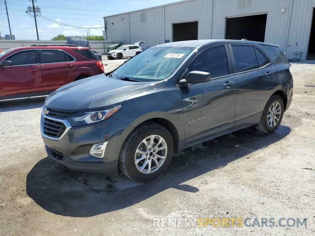 1 fotografías del automóvil dañado 2GNAXHEV6L6186052 CHEVROLET EQUINOX 2020