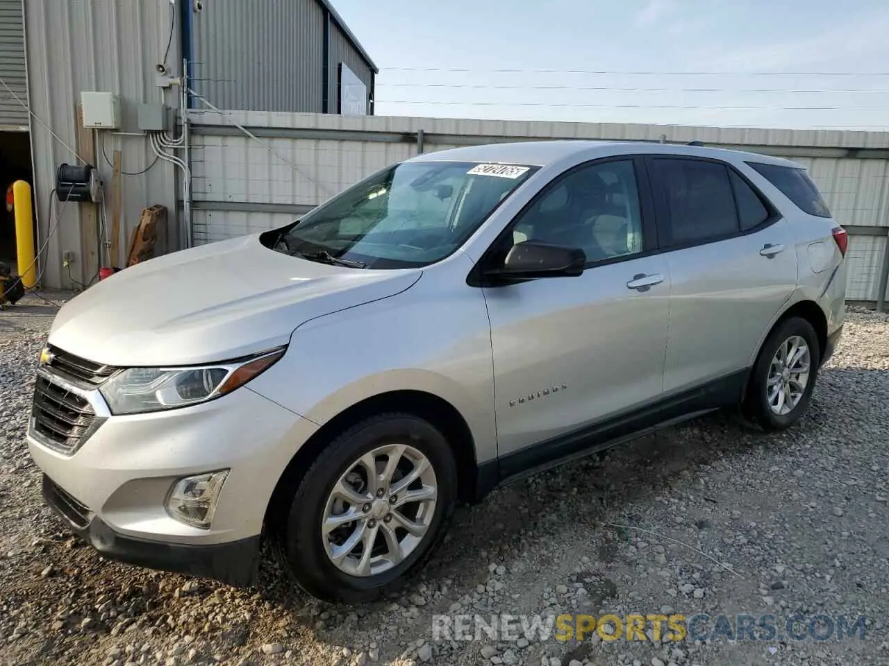 1 fotografías del automóvil dañado 2GNAXHEV6L6231426 CHEVROLET EQUINOX 2020
