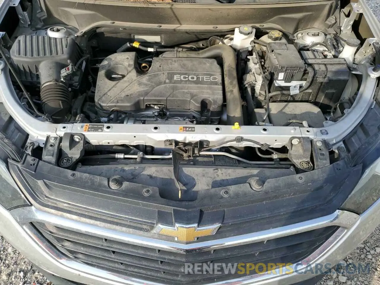 12 fotografías del automóvil dañado 2GNAXHEV6L6231426 CHEVROLET EQUINOX 2020