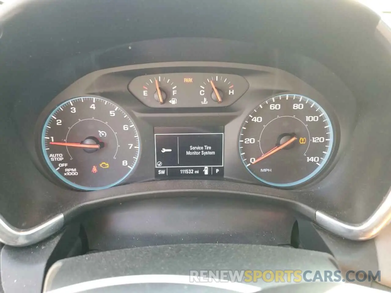 9 fotografías del automóvil dañado 2GNAXHEV6L6231426 CHEVROLET EQUINOX 2020