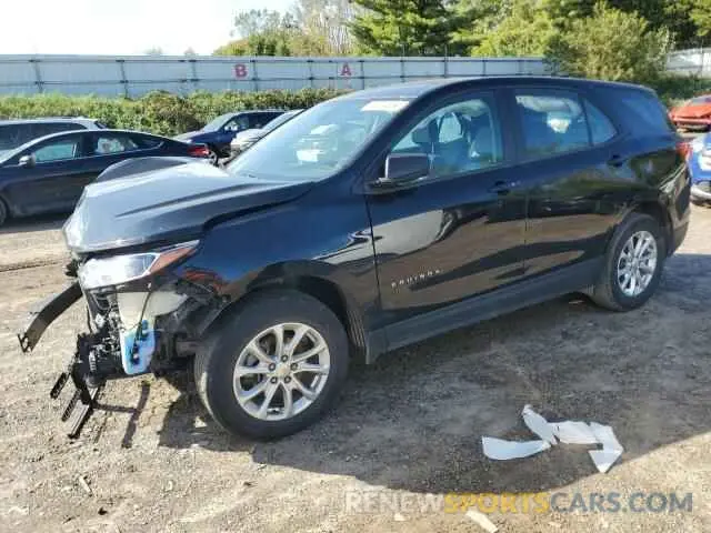 1 fotografías del automóvil dañado 2GNAXHEV6L6253653 CHEVROLET EQUINOX 2020