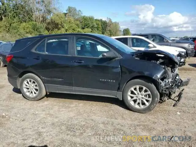 4 fotografías del automóvil dañado 2GNAXHEV6L6253653 CHEVROLET EQUINOX 2020