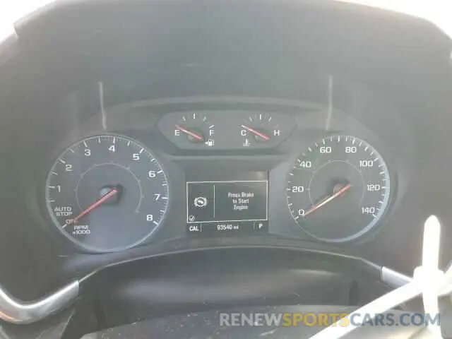 9 fotografías del automóvil dañado 2GNAXHEV6L6253653 CHEVROLET EQUINOX 2020