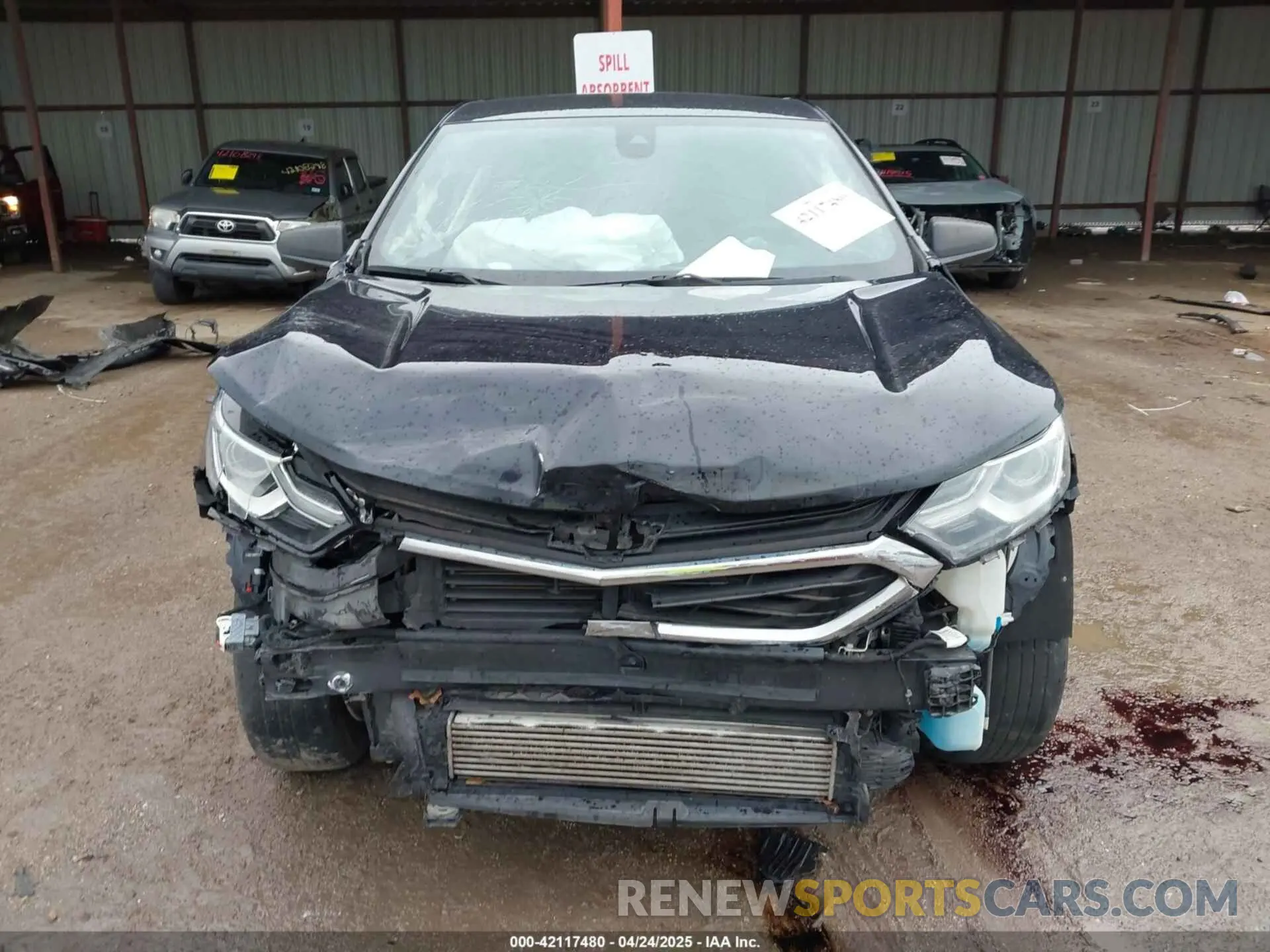 13 fotografías del automóvil dañado 2GNAXHEV7L6226963 CHEVROLET EQUINOX 2020