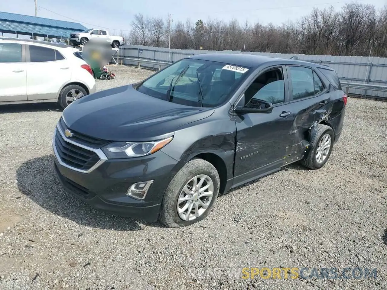 1 fotografías del automóvil dañado 2GNAXHEV7L6282563 CHEVROLET EQUINOX 2020