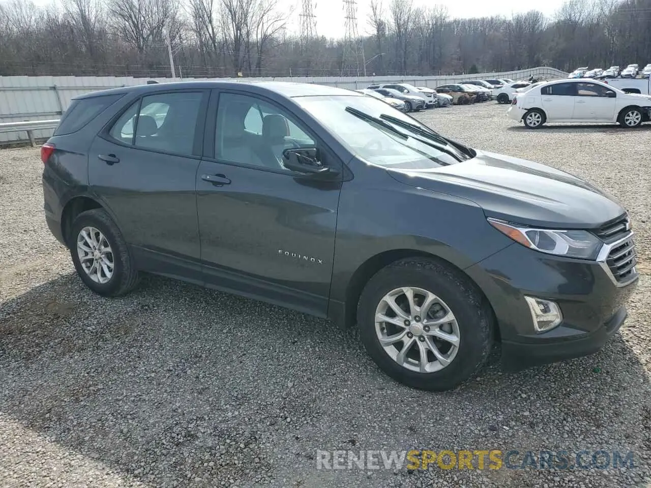 4 fotografías del automóvil dañado 2GNAXHEV7L6282563 CHEVROLET EQUINOX 2020
