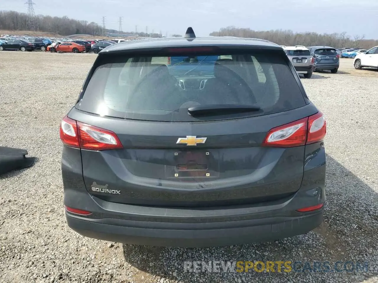 6 fotografías del automóvil dañado 2GNAXHEV7L6282563 CHEVROLET EQUINOX 2020