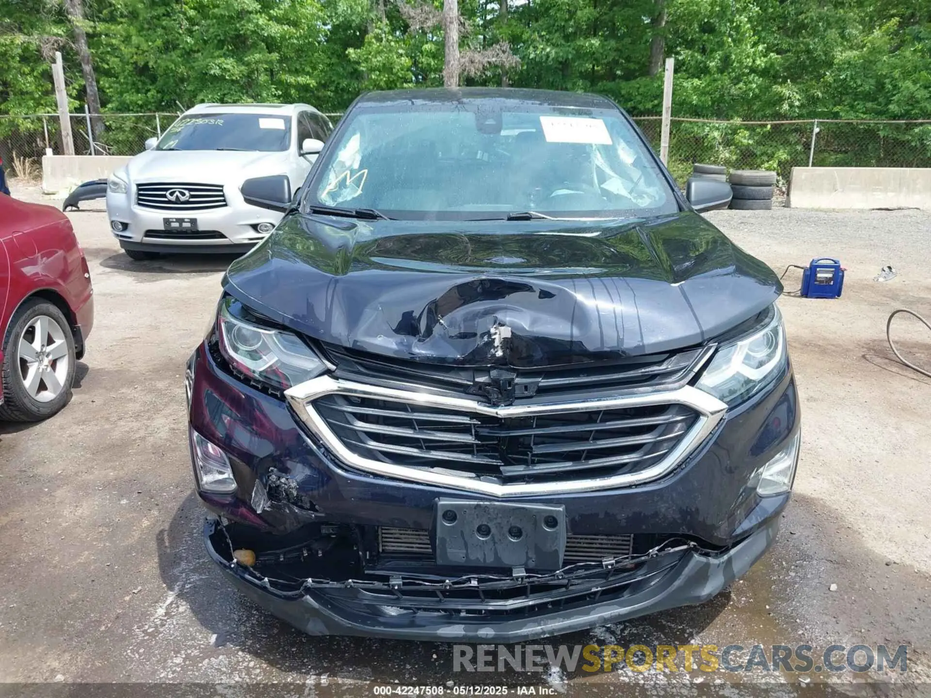 12 fotografías del automóvil dañado 2GNAXHEV8L6102989 CHEVROLET EQUINOX 2020