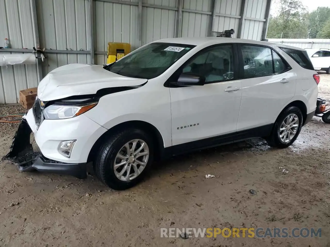 1 fotografías del automóvil dañado 2GNAXHEV8L6111384 CHEVROLET EQUINOX 2020