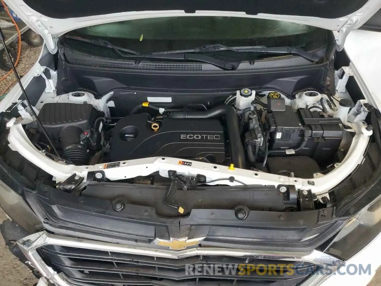 12 fotografías del automóvil dañado 2GNAXHEV8L6111384 CHEVROLET EQUINOX 2020