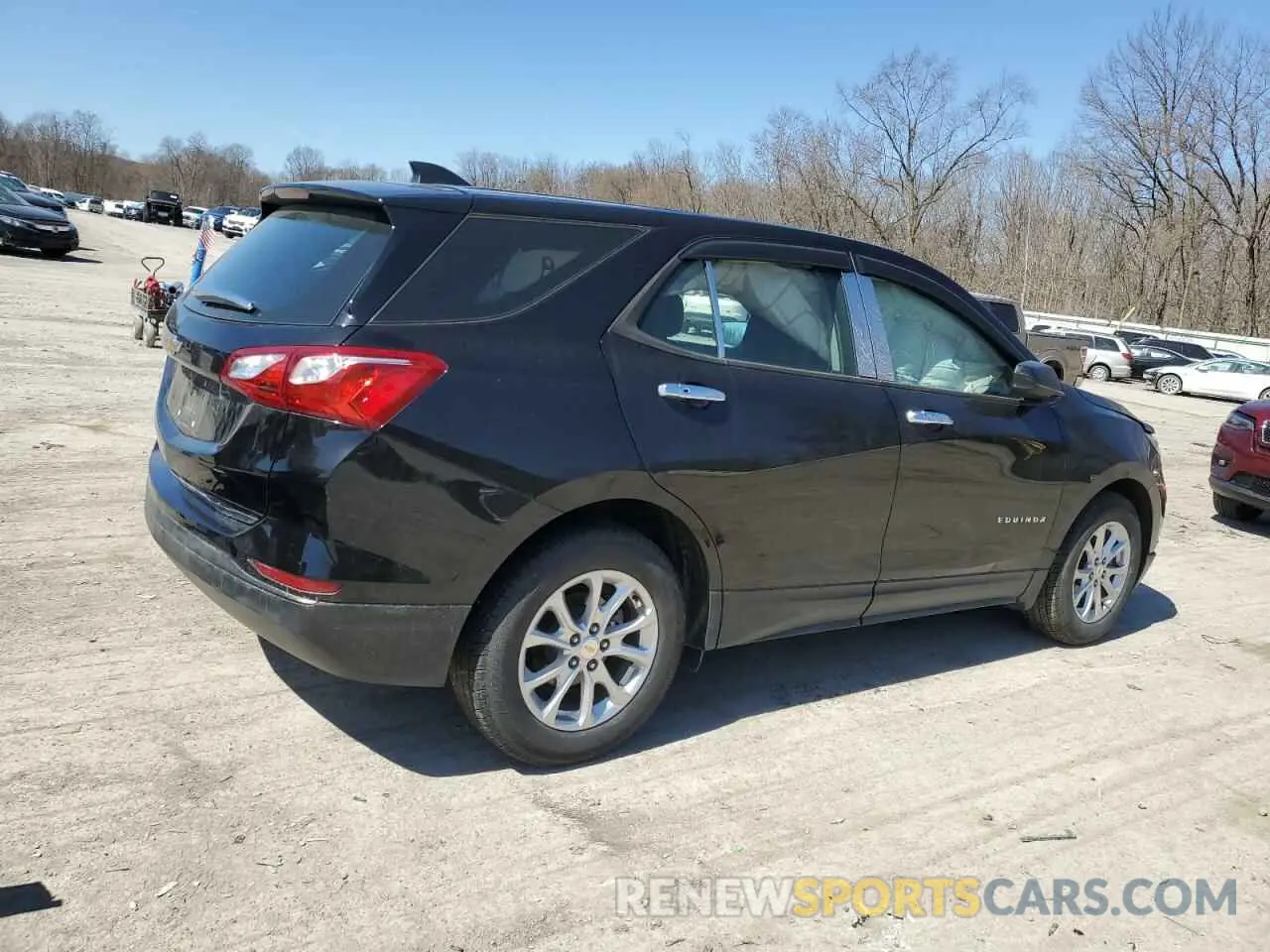 3 fotografías del automóvil dañado 2GNAXHEV8L6145549 CHEVROLET EQUINOX 2020