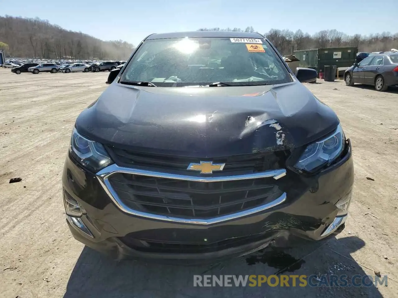 5 fotografías del automóvil dañado 2GNAXHEV8L6145549 CHEVROLET EQUINOX 2020
