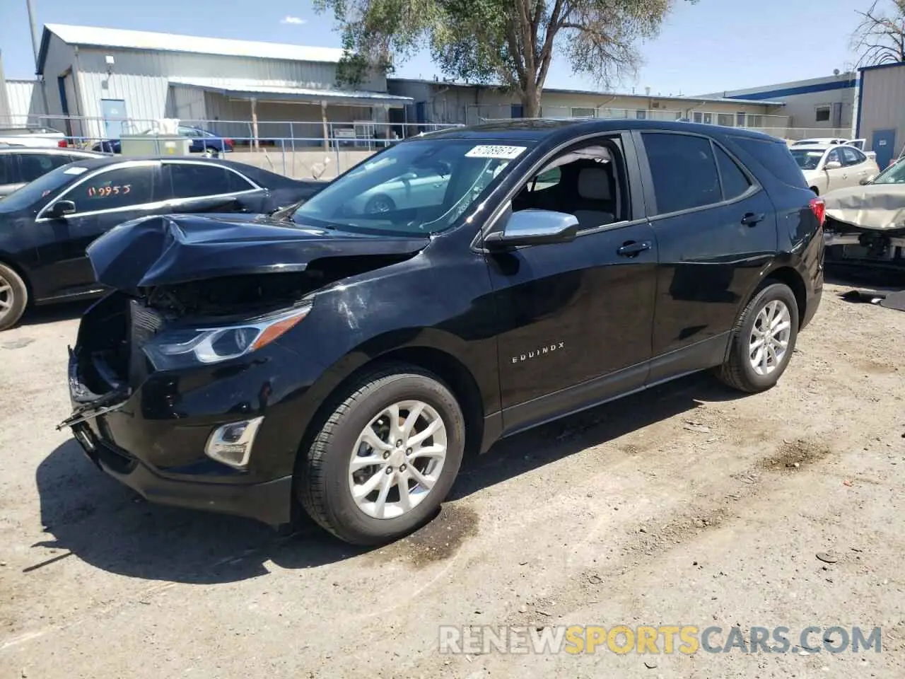 1 fotografías del automóvil dañado 2GNAXHEV8L6176171 CHEVROLET EQUINOX 2020