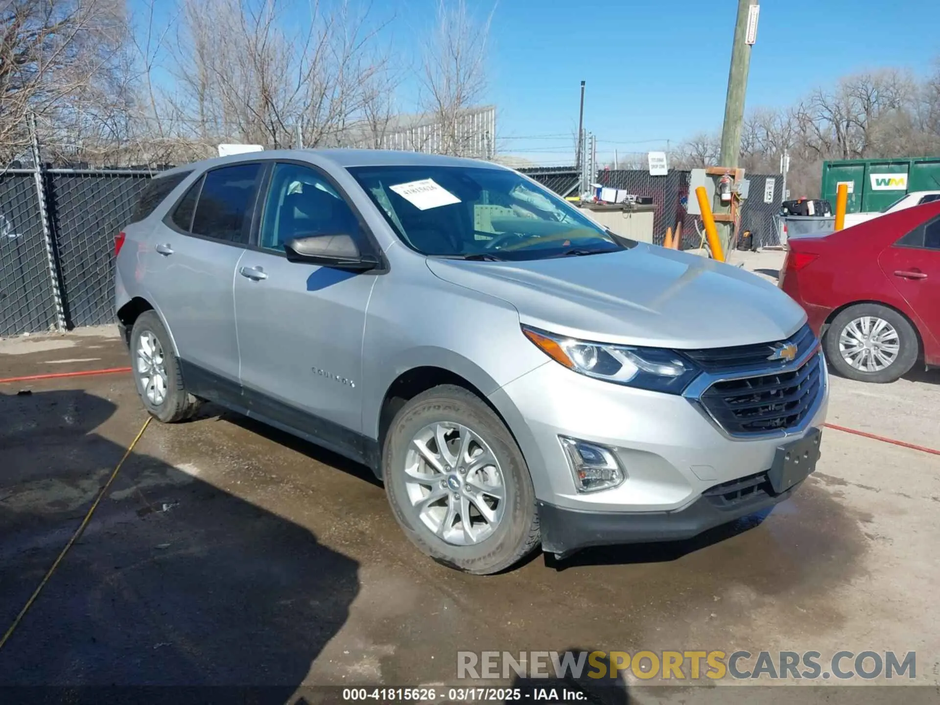 1 fotografías del automóvil dañado 2GNAXHEV8L6234585 CHEVROLET EQUINOX 2020