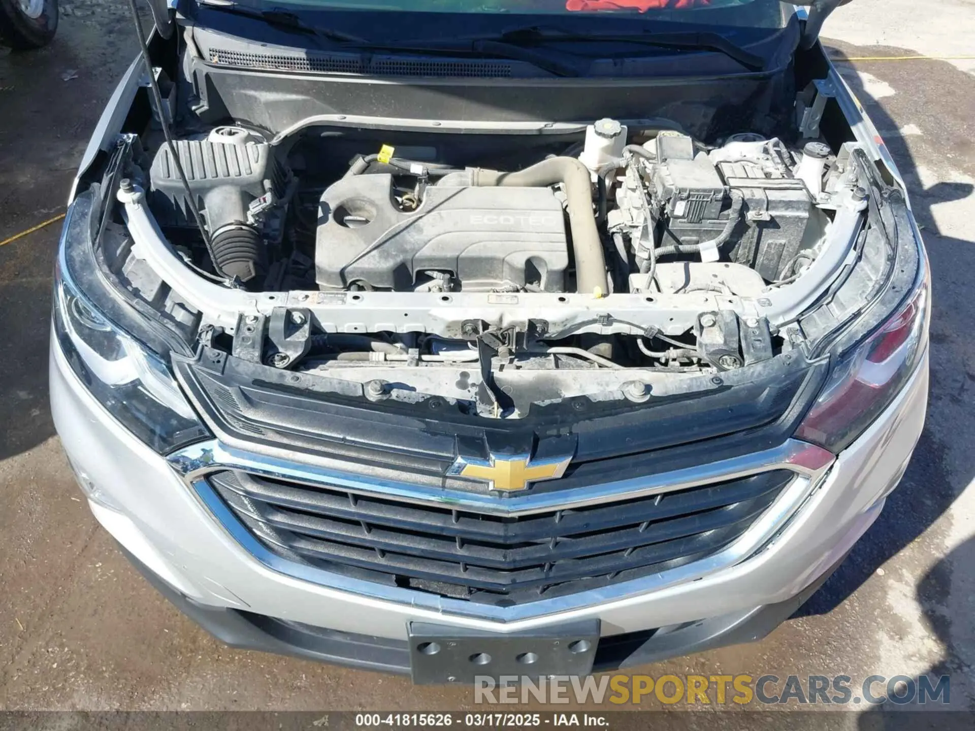 10 fotografías del automóvil dañado 2GNAXHEV8L6234585 CHEVROLET EQUINOX 2020