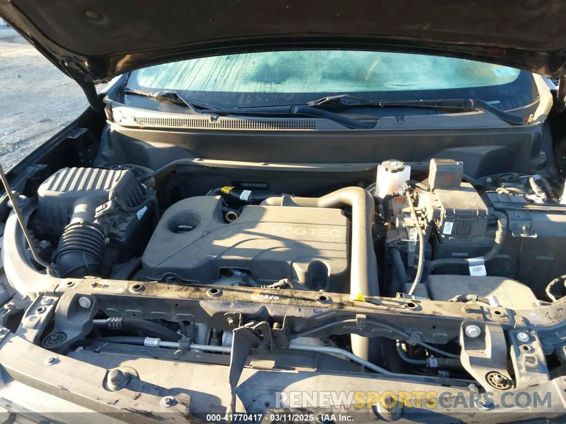 10 fotografías del automóvil dañado 2GNAXHEV8L6256778 CHEVROLET EQUINOX 2020