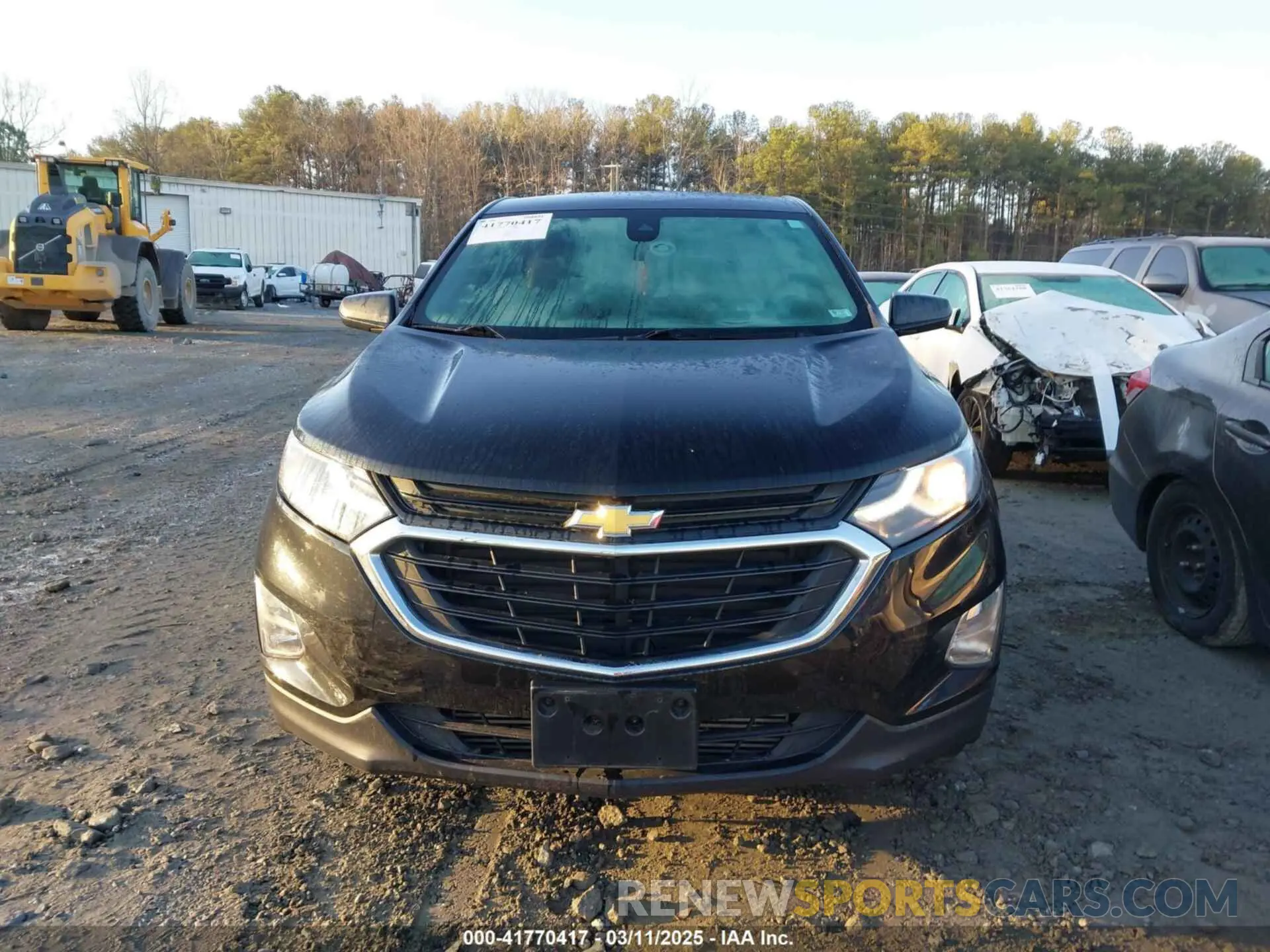 12 fotografías del automóvil dañado 2GNAXHEV8L6256778 CHEVROLET EQUINOX 2020