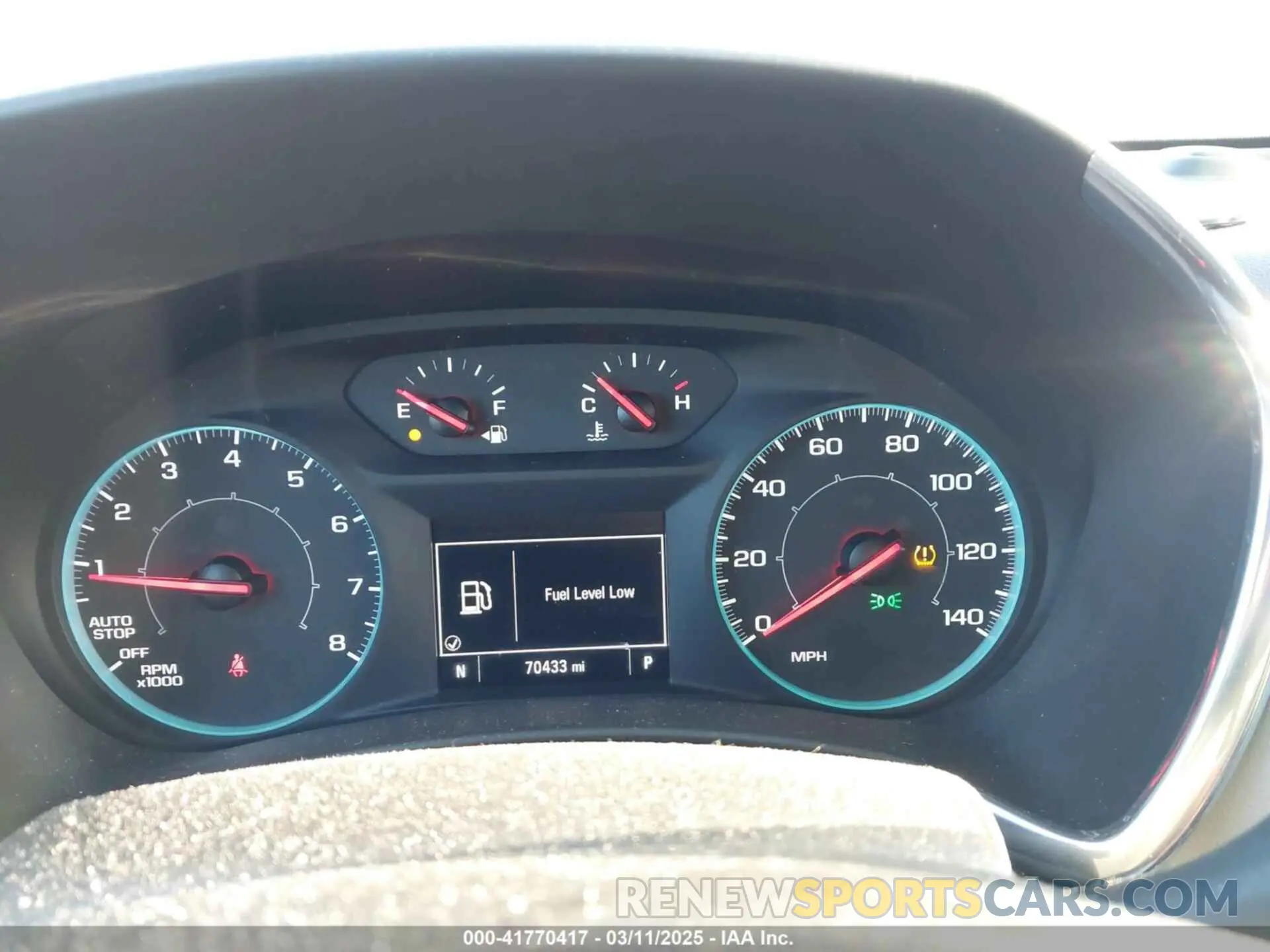 7 fotografías del automóvil dañado 2GNAXHEV8L6256778 CHEVROLET EQUINOX 2020