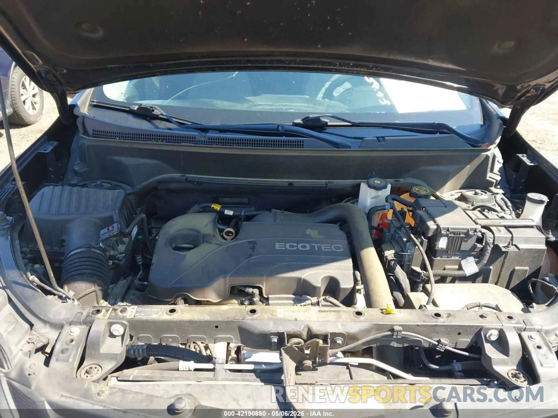 10 fotografías del automóvil dañado 2GNAXHEV8L6272219 CHEVROLET EQUINOX 2020