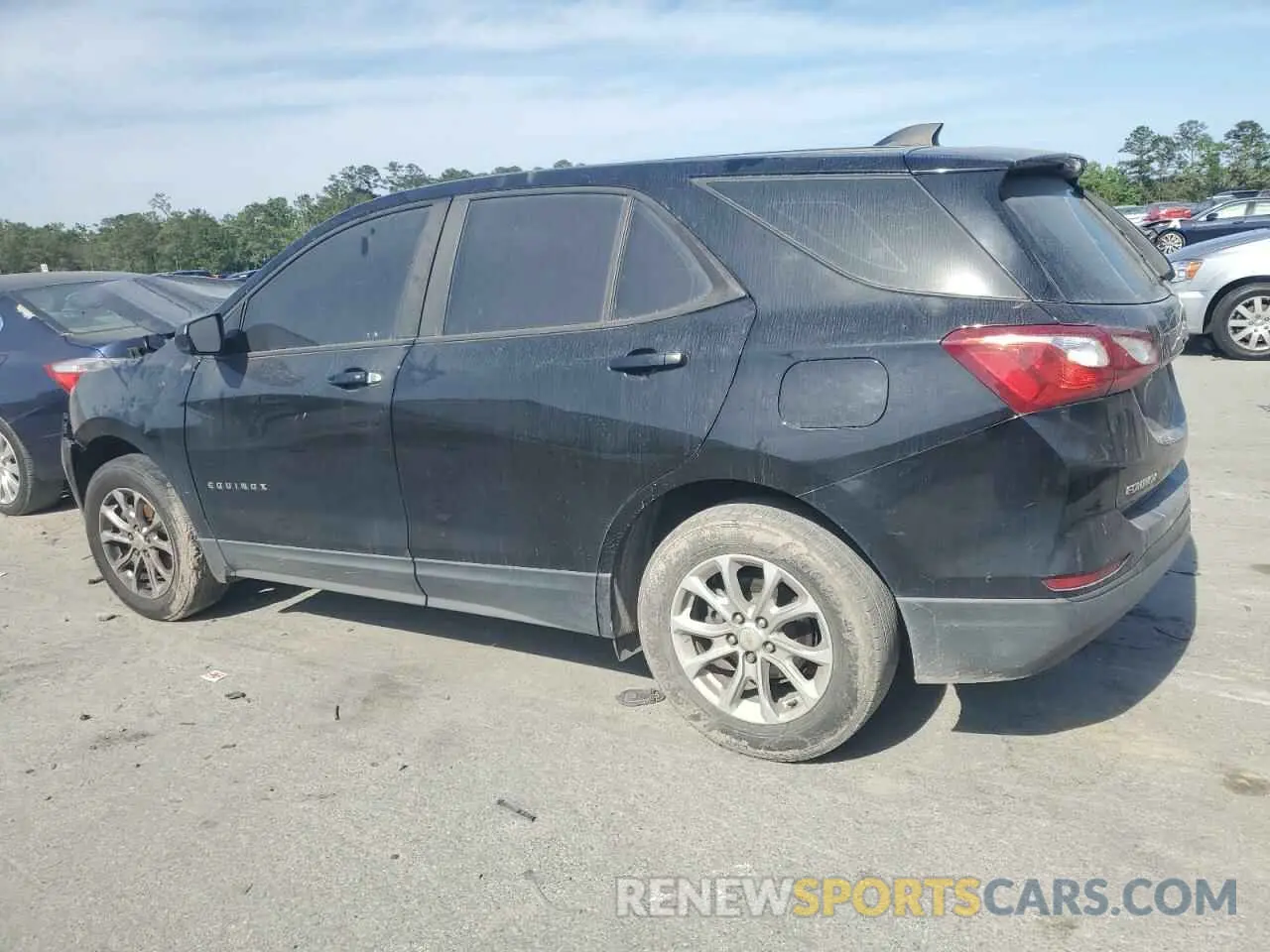 2 fotografías del automóvil dañado 2GNAXHEV9L6141722 CHEVROLET EQUINOX 2020