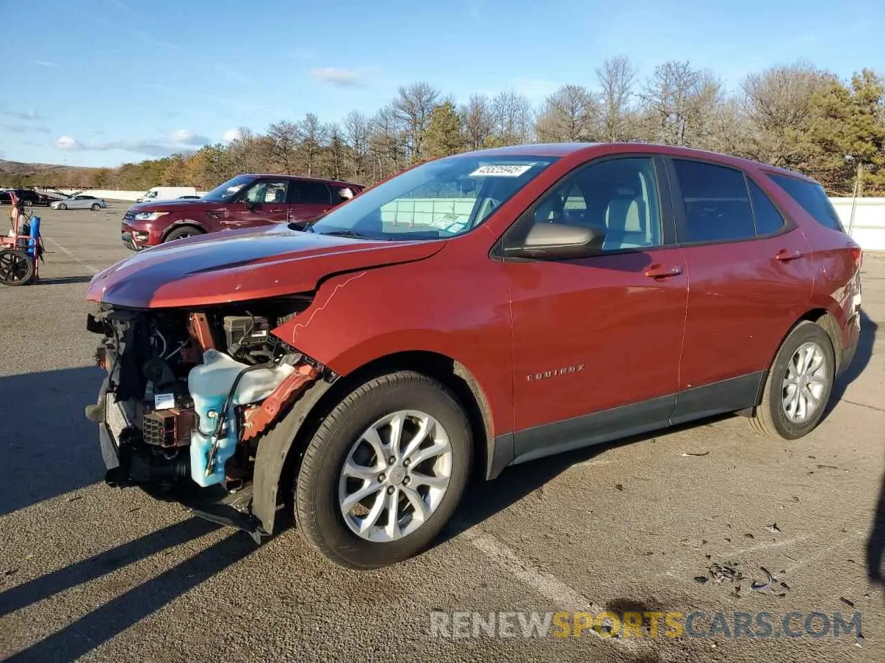1 fotografías del automóvil dañado 2GNAXHEV9L6150551 CHEVROLET EQUINOX 2020