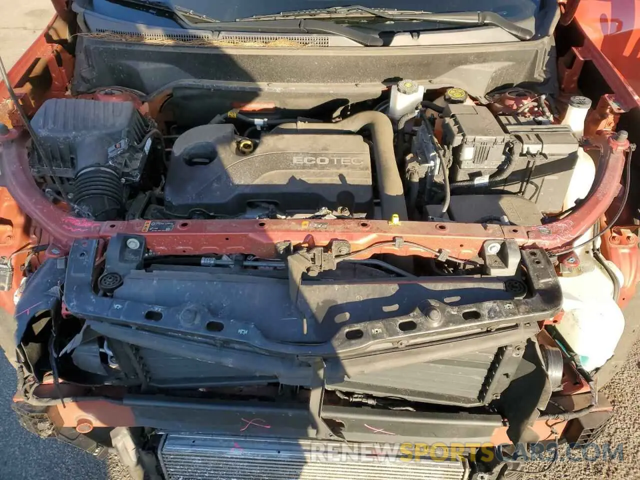11 fotografías del automóvil dañado 2GNAXHEV9L6150551 CHEVROLET EQUINOX 2020