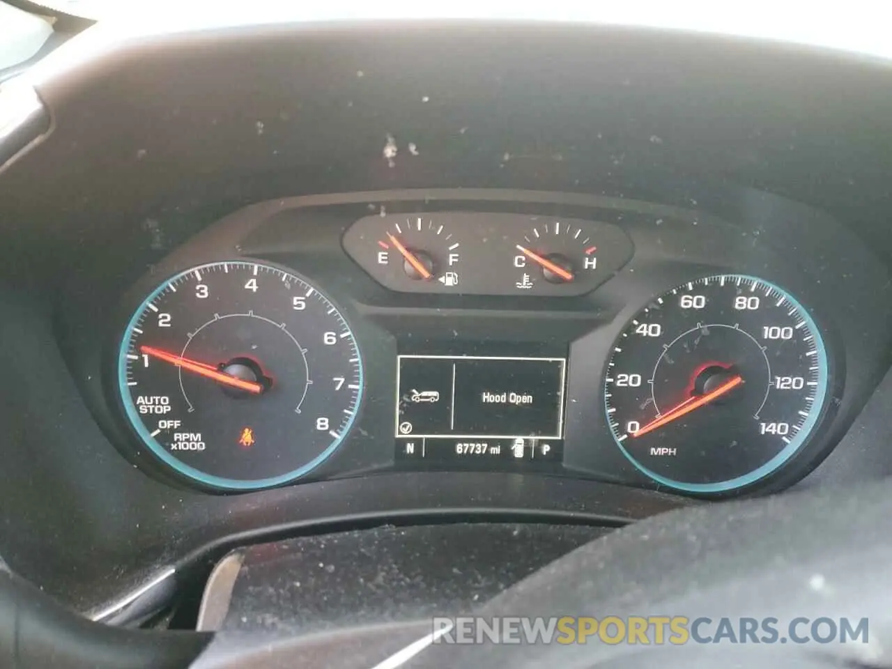 9 fotografías del automóvil dañado 2GNAXHEV9L6150551 CHEVROLET EQUINOX 2020