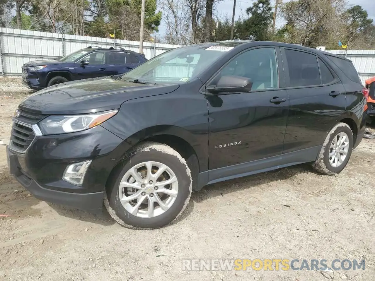 1 fotografías del automóvil dañado 2GNAXHEVXL6209980 CHEVROLET EQUINOX 2020