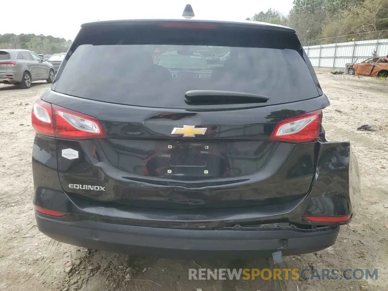 6 fotografías del automóvil dañado 2GNAXHEVXL6209980 CHEVROLET EQUINOX 2020