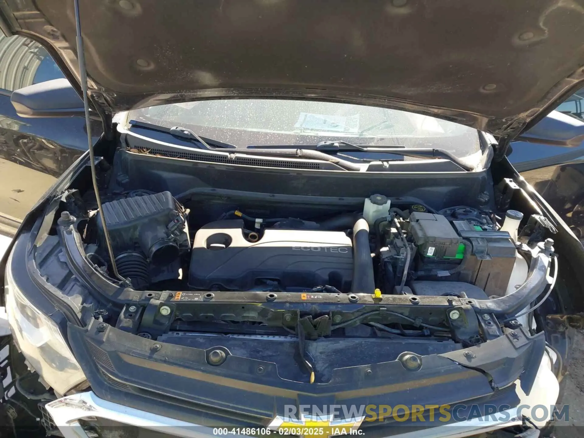 10 fotografías del automóvil dañado 2GNAXHEVXL6211373 CHEVROLET EQUINOX 2020