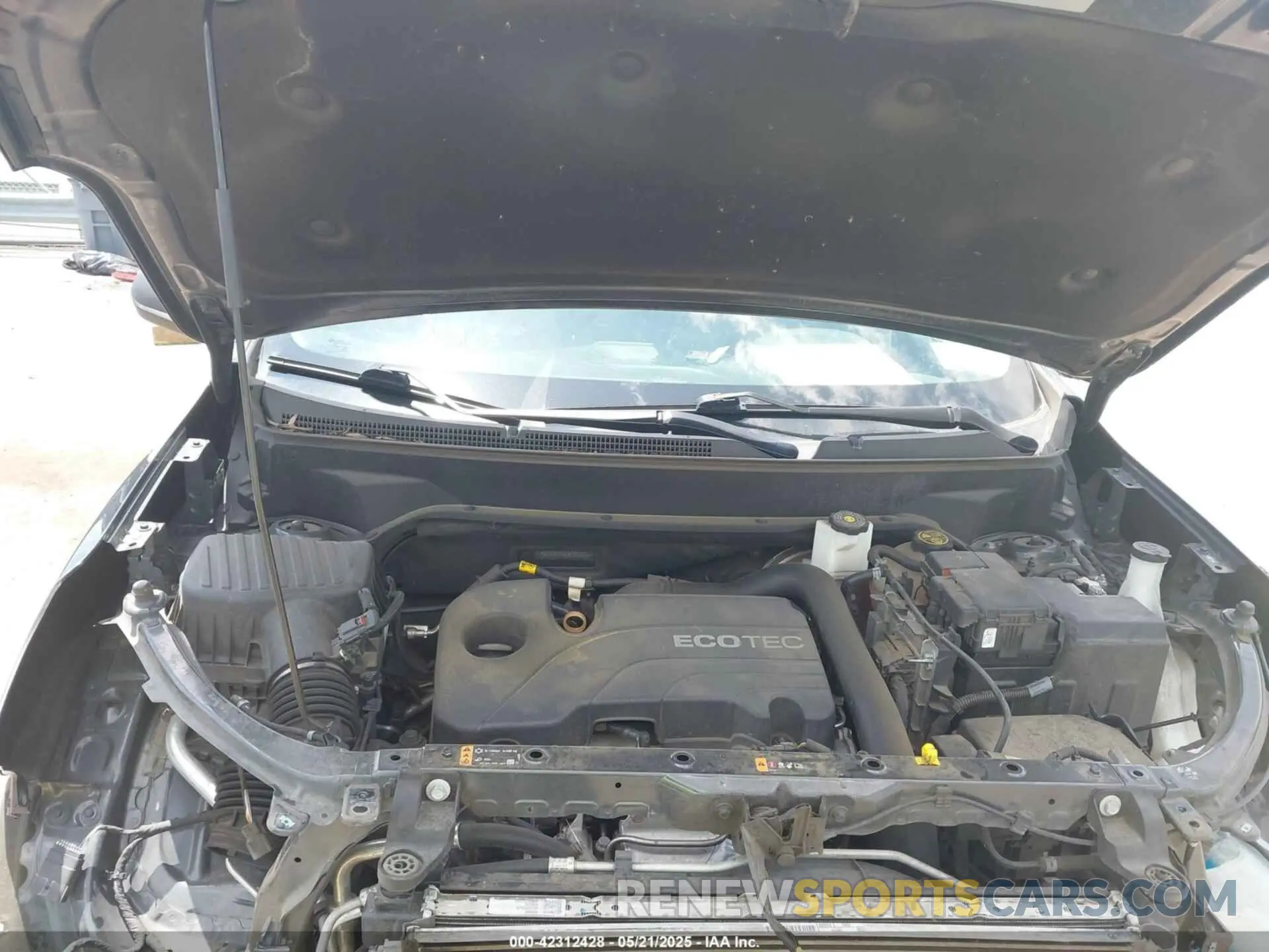 10 fotografías del automóvil dañado 2GNAXHEVXL6265465 CHEVROLET EQUINOX 2020
