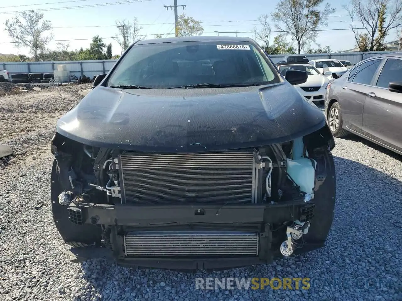 5 fotografías del automóvil dañado 2GNAXHEVXL6282394 CHEVROLET EQUINOX 2020
