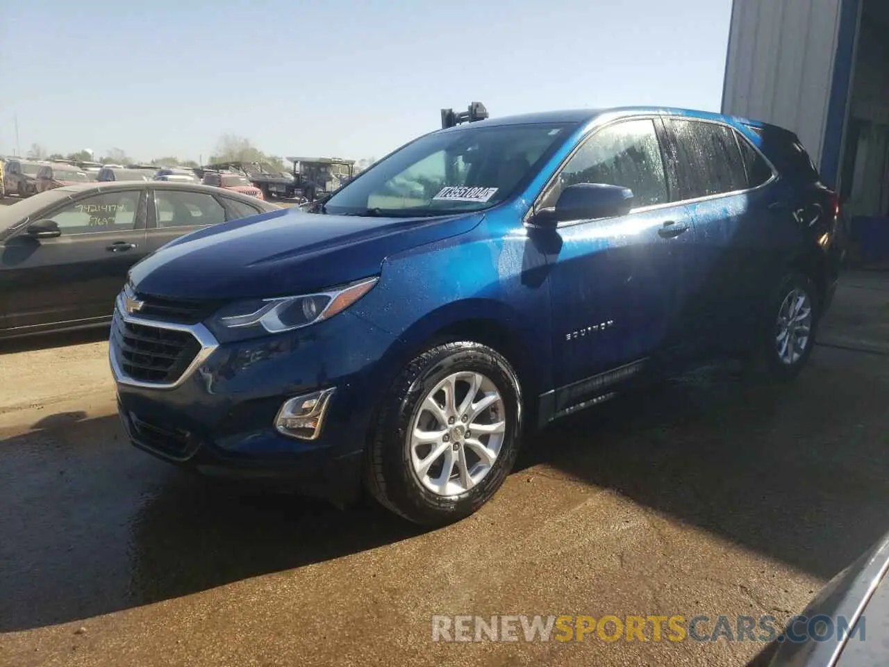 1 fotografías del automóvil dañado 2GNAXJEV0L6170579 CHEVROLET EQUINOX 2020