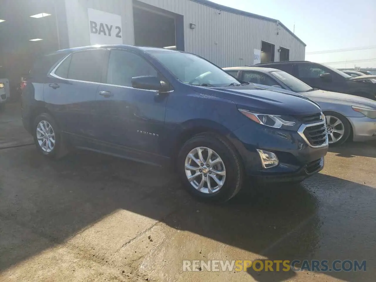 4 fotografías del automóvil dañado 2GNAXJEV0L6170579 CHEVROLET EQUINOX 2020