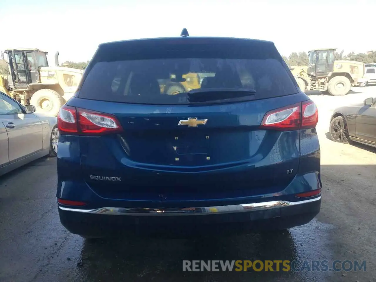 6 fotografías del automóvil dañado 2GNAXJEV0L6170579 CHEVROLET EQUINOX 2020
