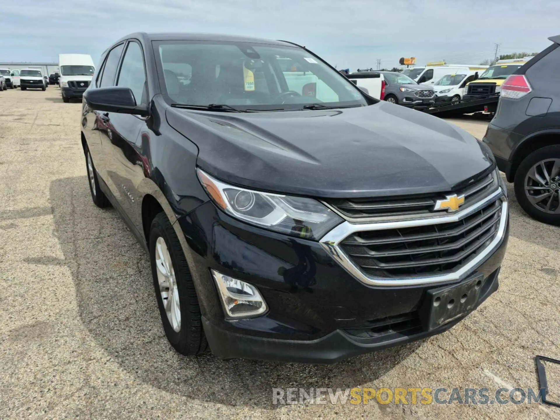 1 fotografías del automóvil dañado 2GNAXJEV0L6238170 CHEVROLET EQUINOX 2020